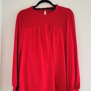 Smoked red blouse